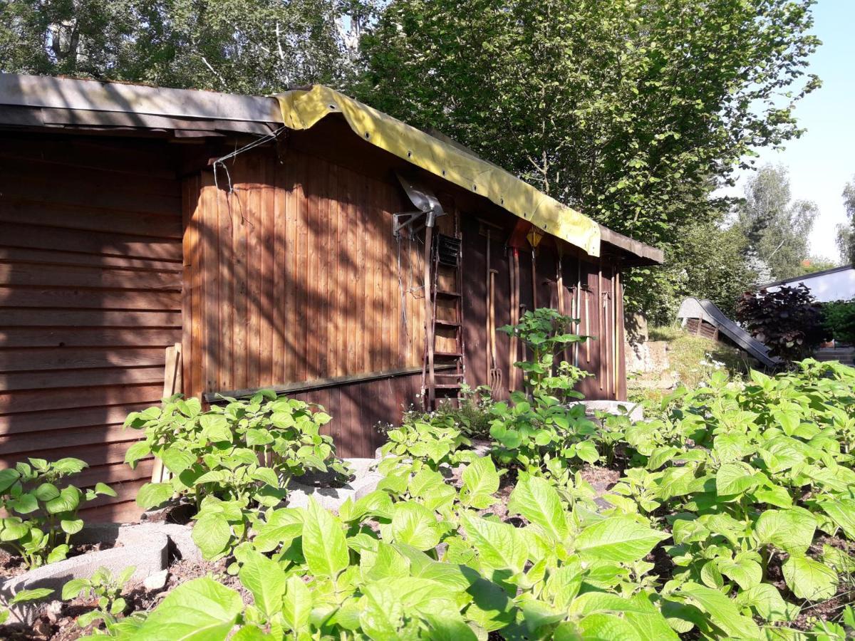 Ferienwohnung Birkenhof Ashram Shanti Zimmer Zittau Exterior foto